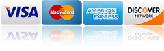 credit cards accepted